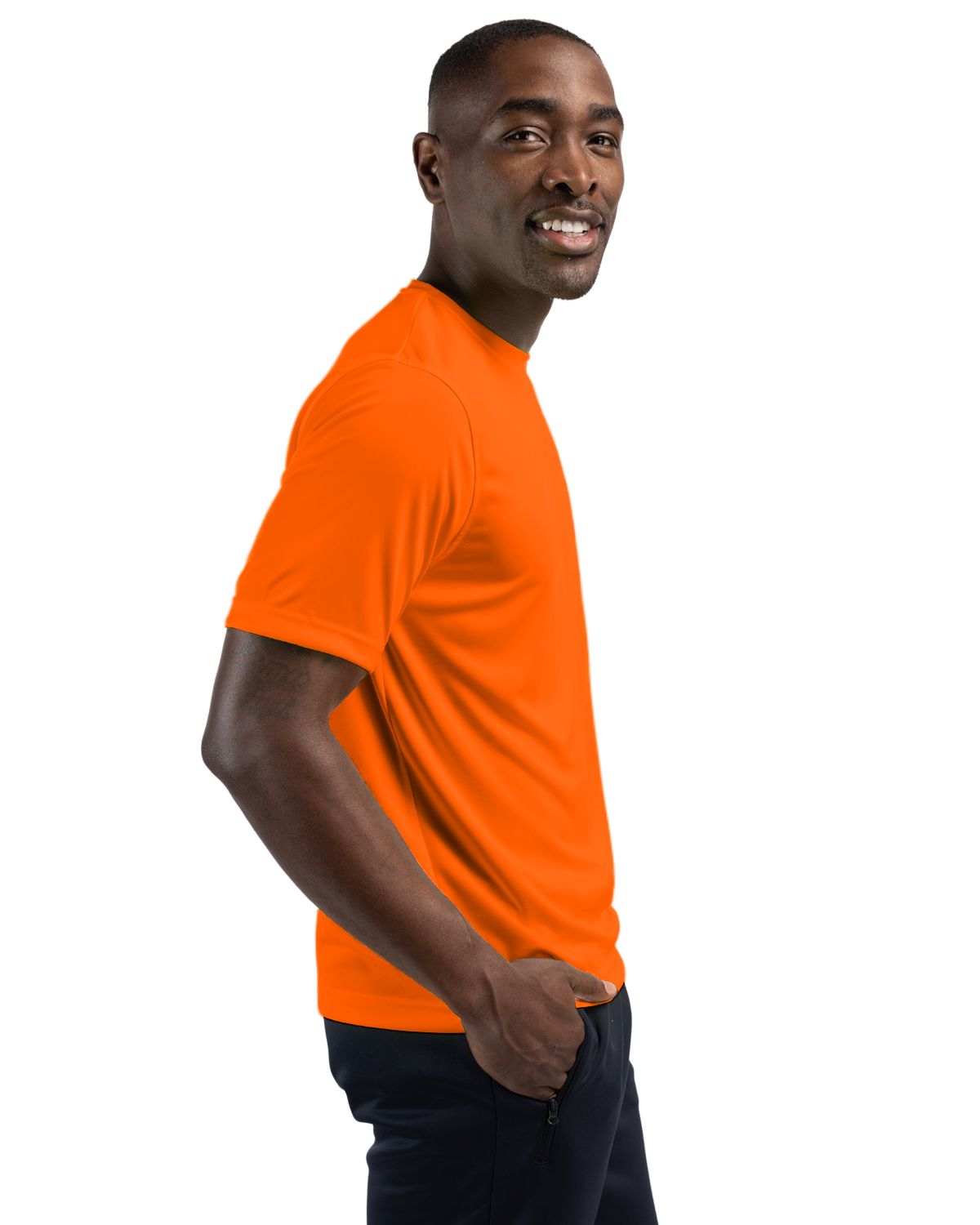 Clique Spin Solution-dyed Performance Jersey Mens Short Sleeve Tee 89