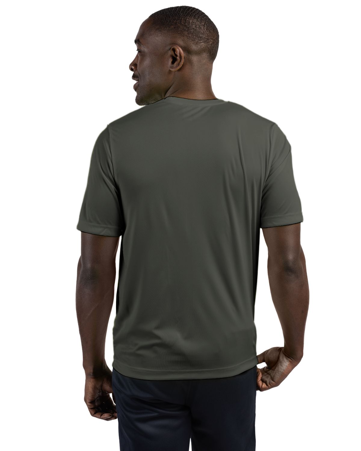 Clique Spin Solution-dyed Performance Jersey Mens Short Sleeve Tee 182