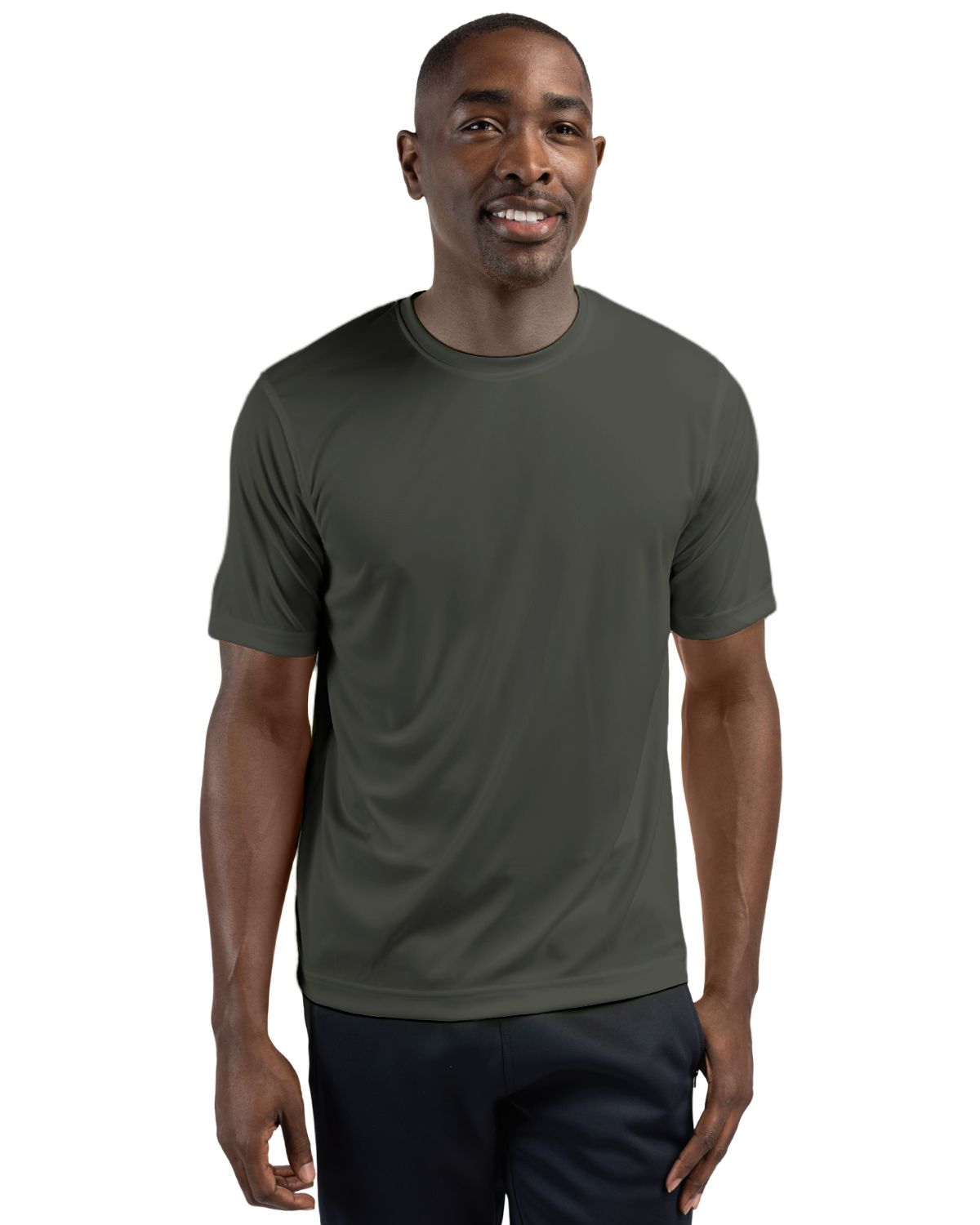 Clique Spin Solution-dyed Performance Jersey Mens Short Sleeve Tee 84