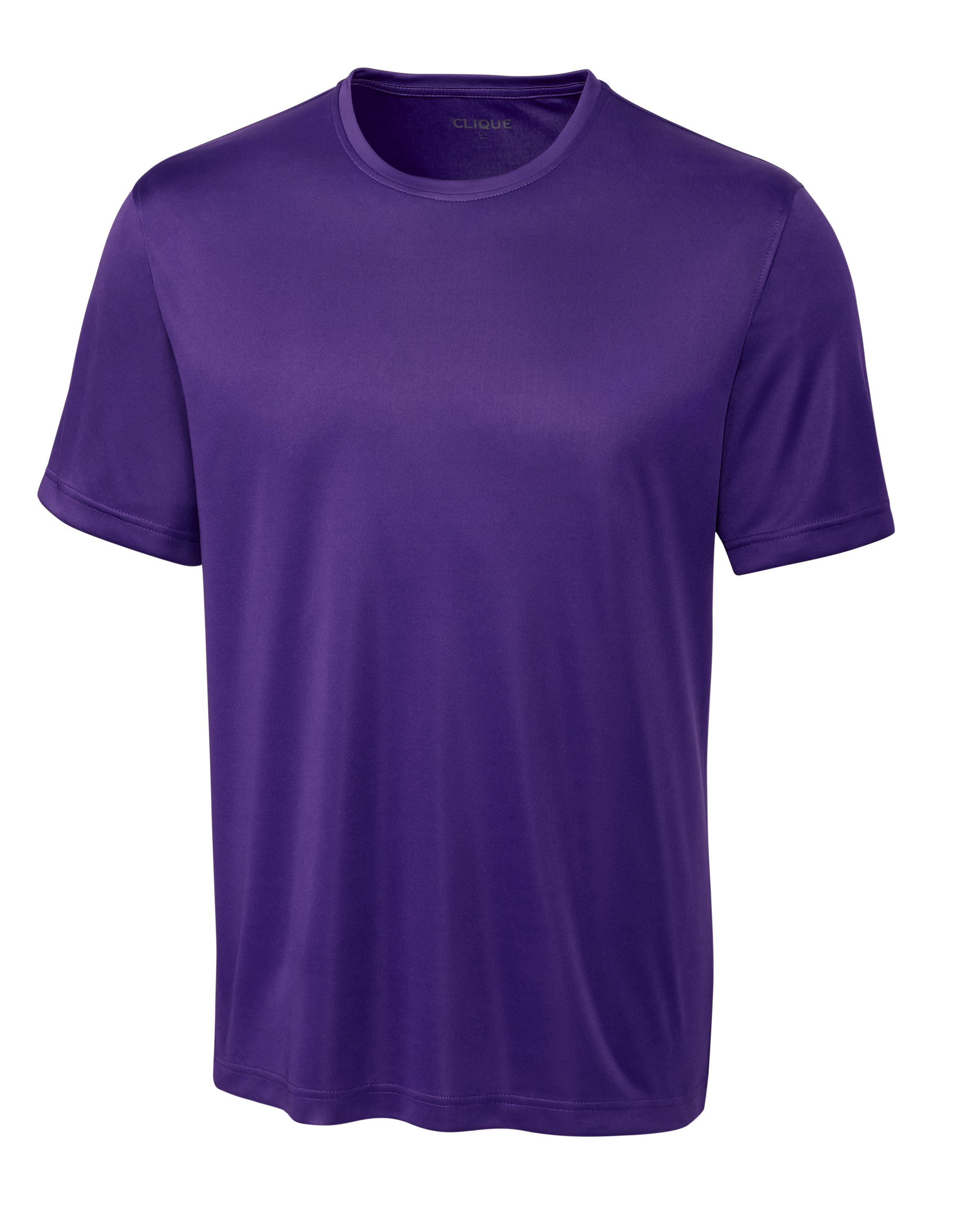 Clique Spin Solution-dyed Performance Jersey Mens Short Sleeve Tee 207