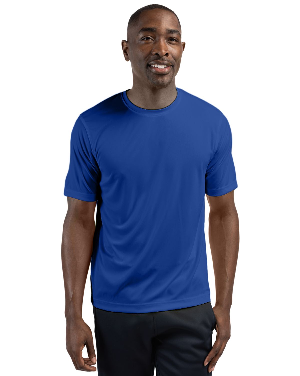 Clique Spin Solution-dyed Performance Jersey Mens Short Sleeve Tee 113