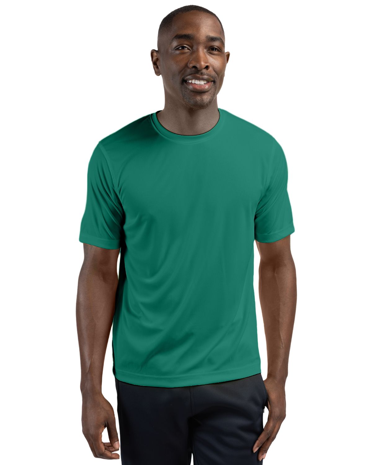 Clique Spin Solution-dyed Performance Jersey Mens Short Sleeve Tee 190