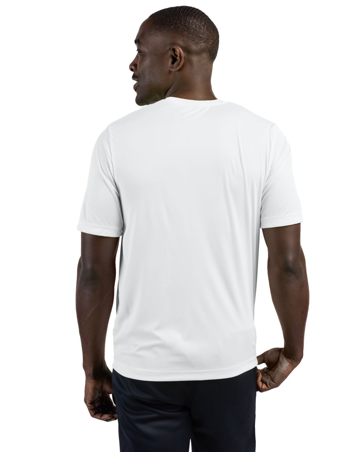 Clique Spin Solution-dyed Performance Jersey Mens Short Sleeve Tee 104