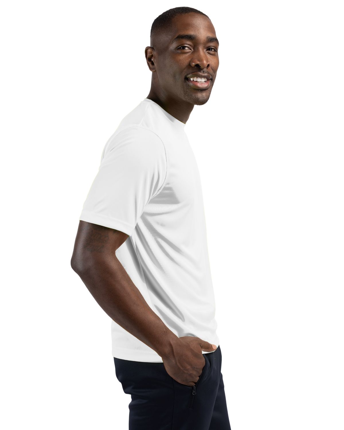 Clique Spin Solution-dyed Performance Jersey Mens Short Sleeve Tee 171