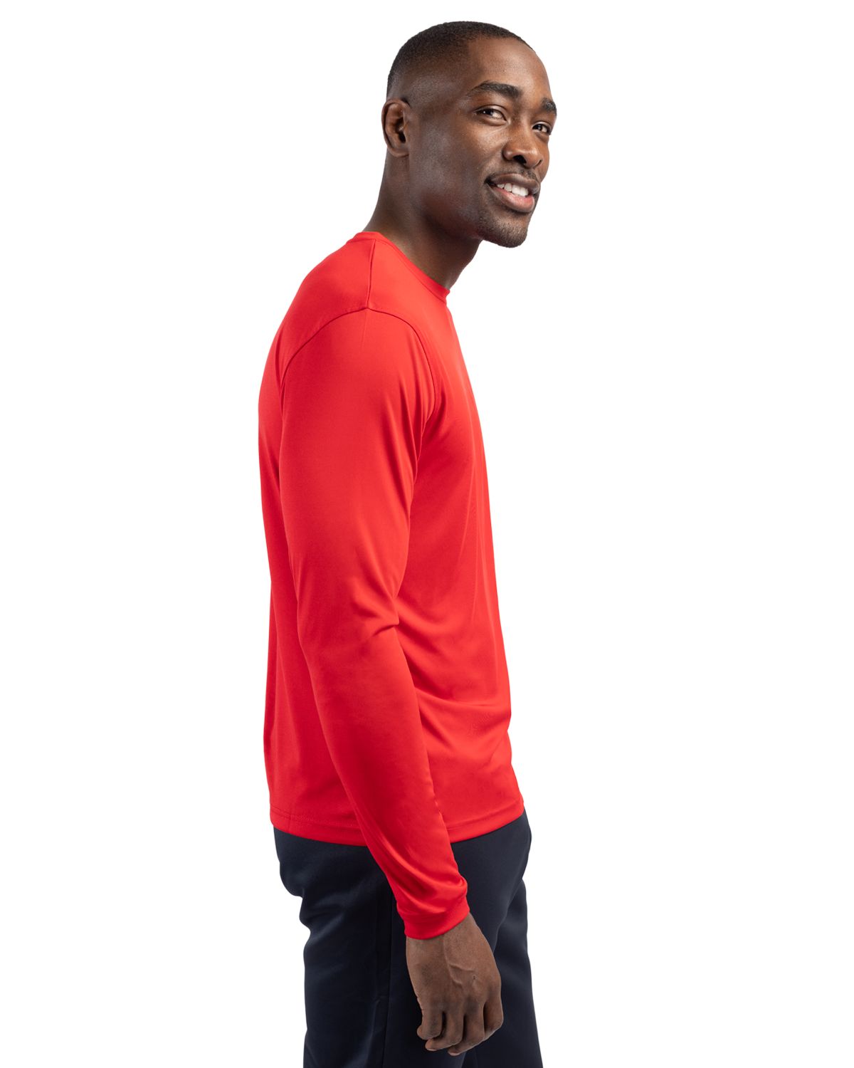 Clique Spin Solution-dyed Performance Jersey Mens Long Sleeve Tee 47