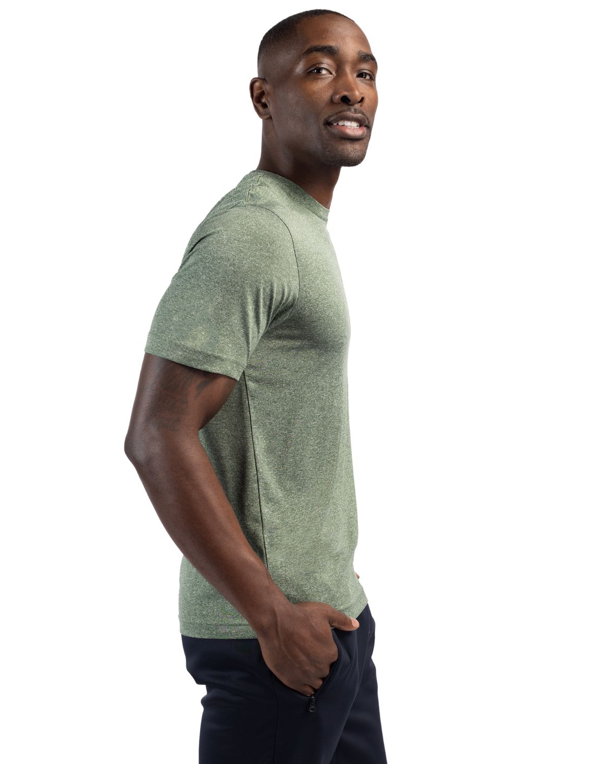 Clique Charge Active Jersey Mens Short Sleeve Tee 124