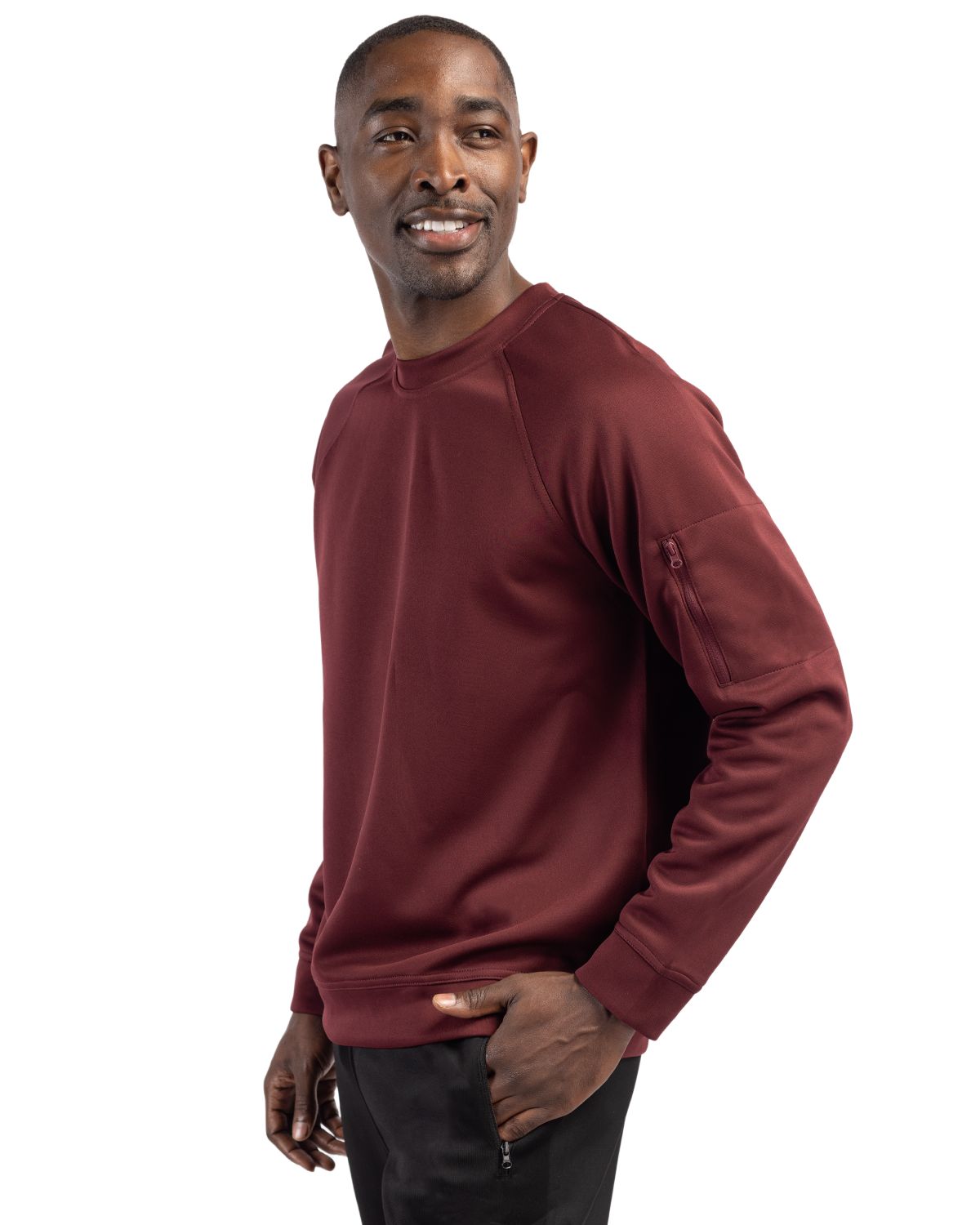 Clique Lift Solution-dyed Performance Unisex Crewneck Sweatshirt 62
