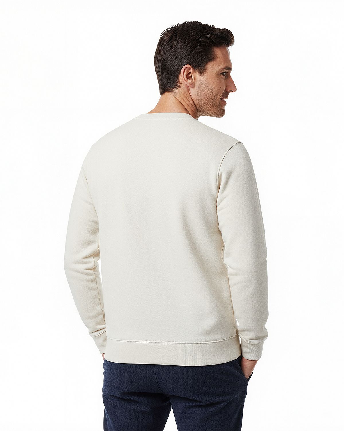 Clique Haven Recycled Mens Crewneck Sweatshirt 65