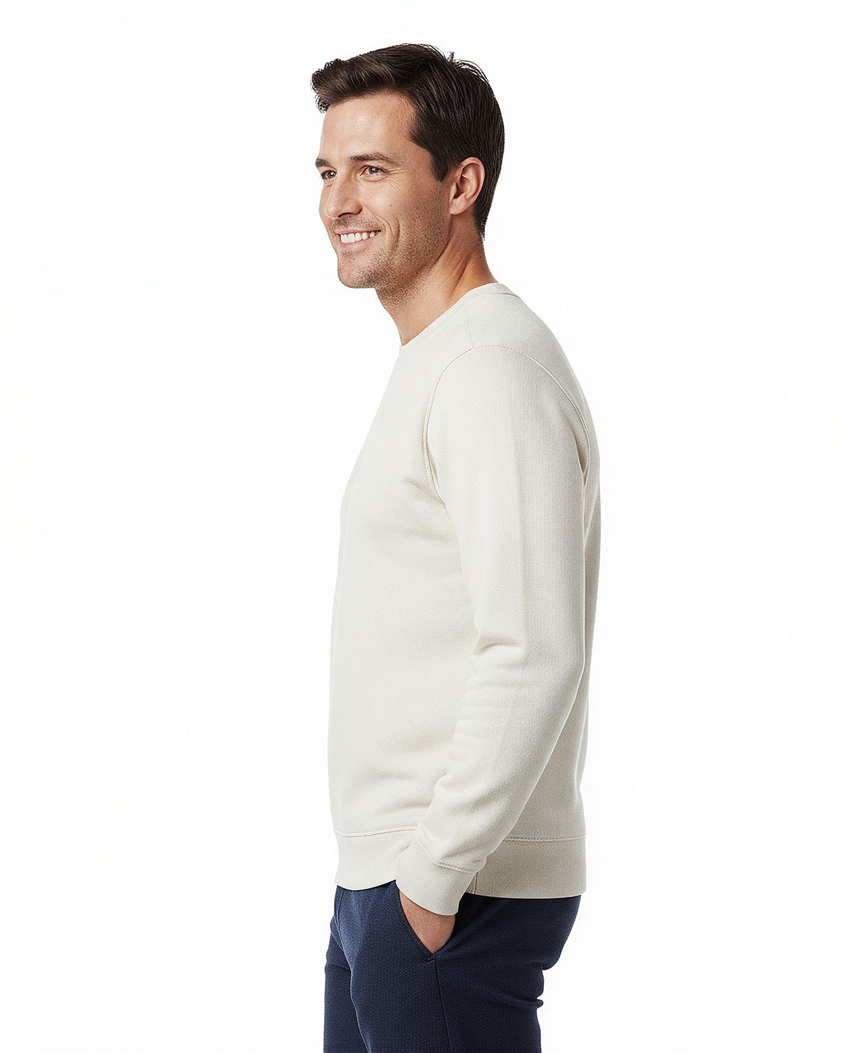 Clique Haven Recycled Mens Crewneck Sweatshirt 48
