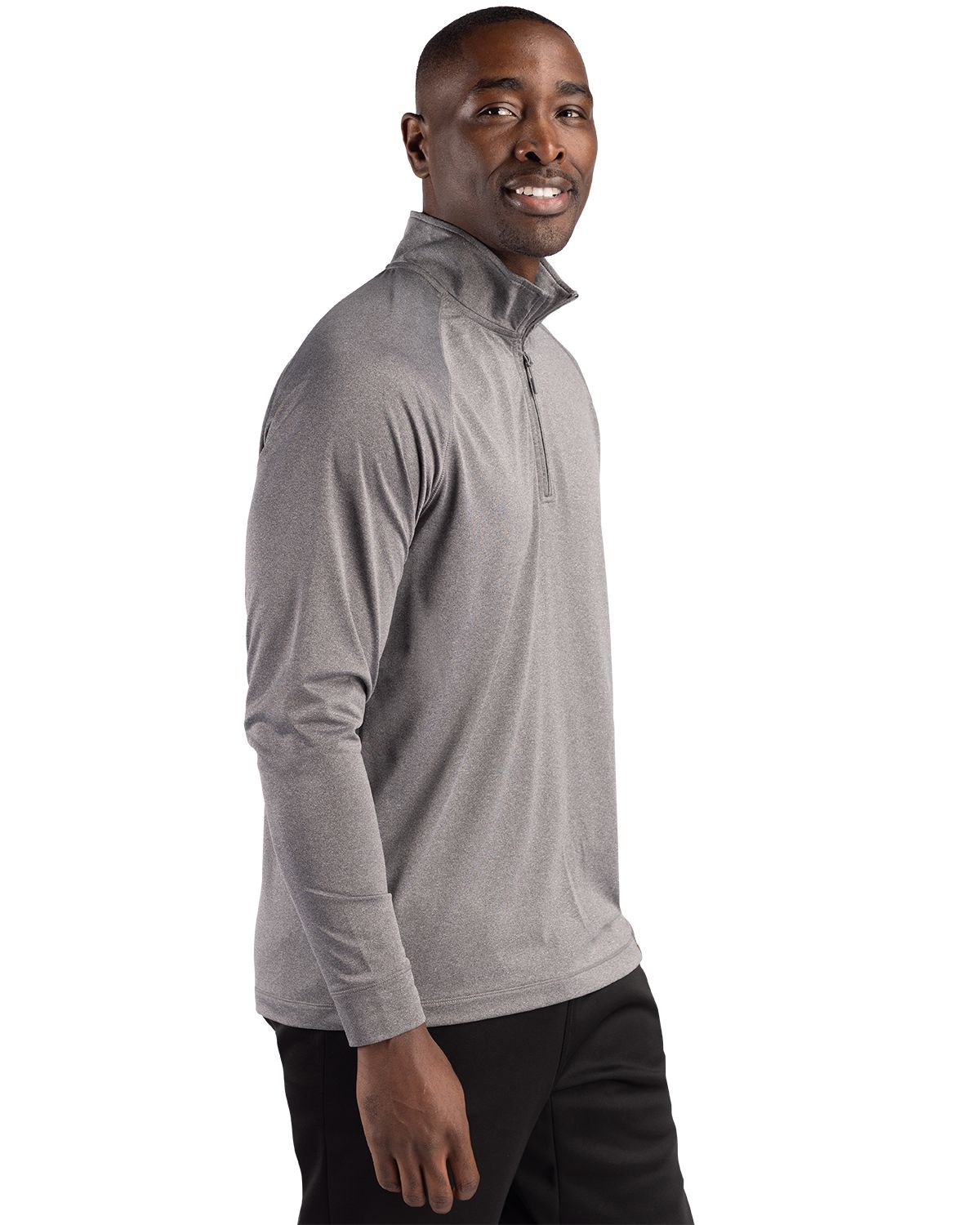 Clique Dash Recycled Mens Quarter Zip Sweatshirt 58