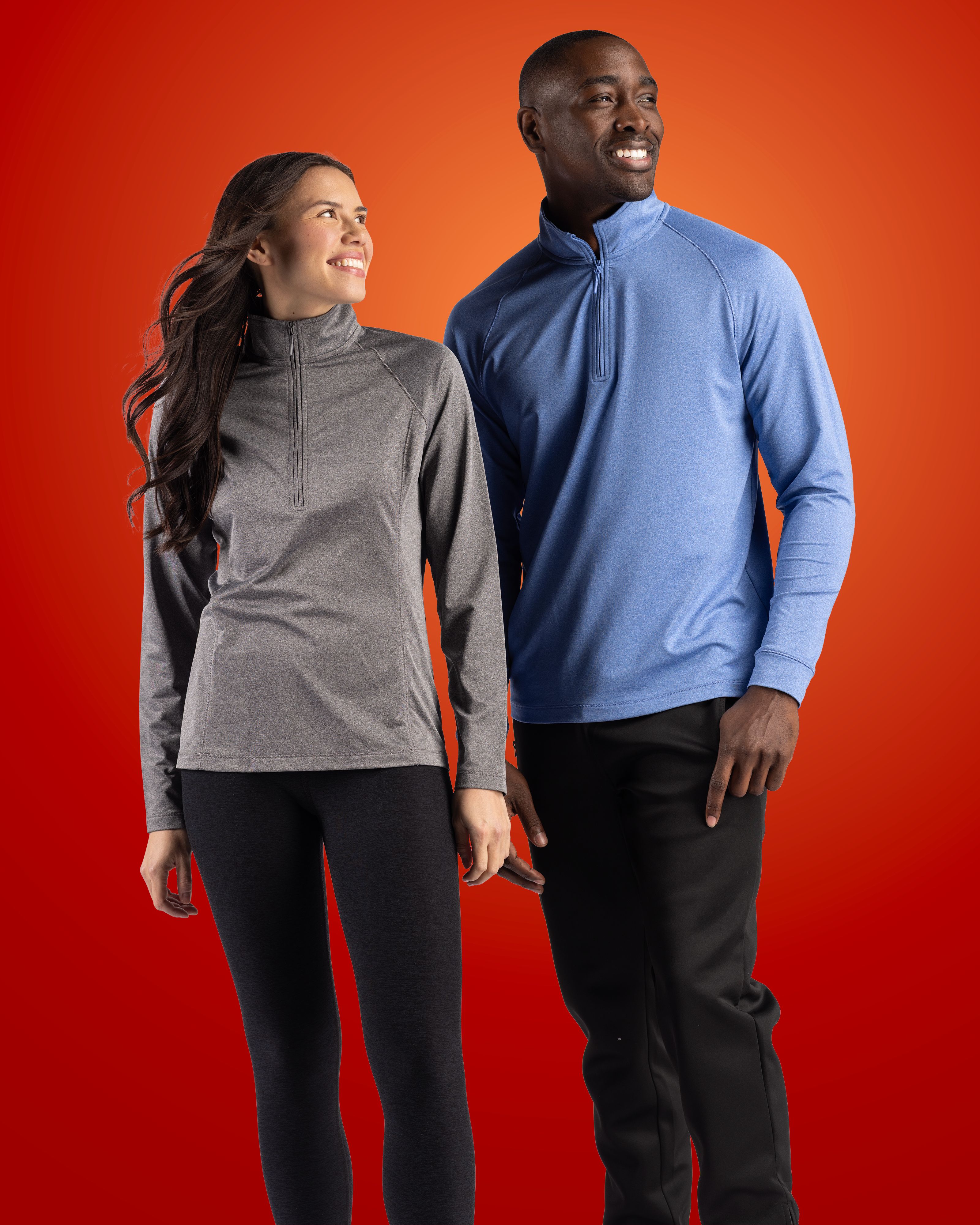 Clique Dash Recycled Mens Quarter Zip Sweatshirt 64
