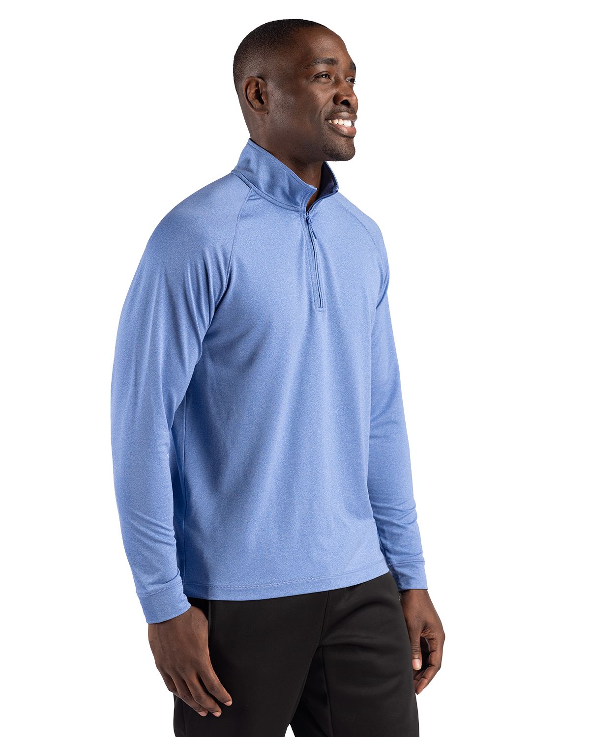 Clique Dash Recycled Mens Quarter Zip Sweatshirt 79
