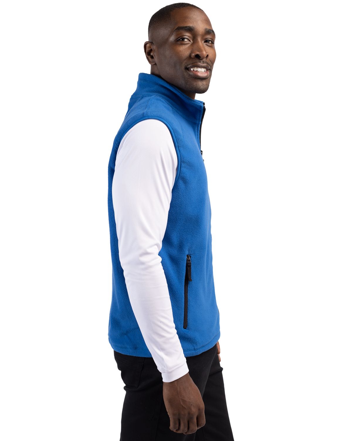 Clique Summit Performance Fleece Mens Full Zip Vest 27