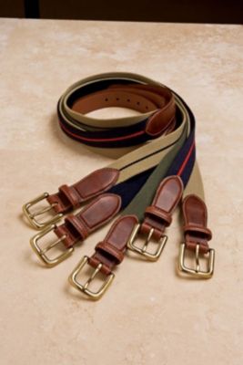 Brighton Men's 1 1/4" Wool Surcingle Belt
