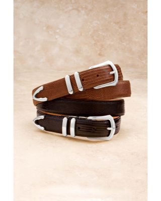 Men's Brighton Lizard Belt