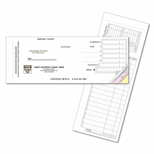 DBA ICR Deposit Ticket (BD-17) NCR - Office and Business Supplies Online - Ipayo.com