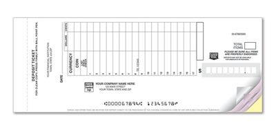 DBA ICR Deposit Ticket Book (BD43) NCR - Office and Business Supplies Online - Ipayo.com