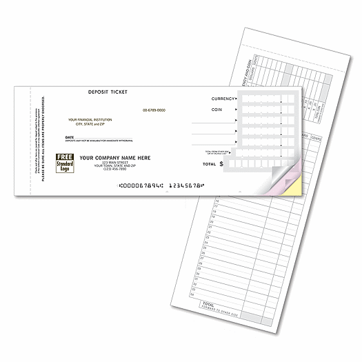 Booked Deposit Tickets - Quick Entry Format