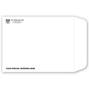 A rugged design and secure seal make the Open End with Standard Seal White Mailing Envelope - 1013EW a great choice for catalogs, photographs and larger documents.
