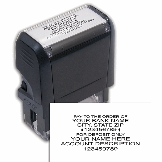 Endorsement Stamp - Self-Inking - Office and Business Supplies Online - Ipayo.com