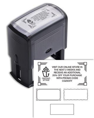 Coupon Stamp - Self Inking - Office and Business Supplies Online - Ipayo.com