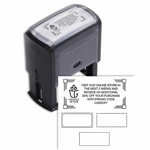 Coupon Stamp - Self Inking