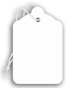 Price Tags, Blank, White, 1 3/8 x 2 1/8 - Office and Business Supplies Online - Ipayo.com