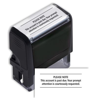 Please Note Stamp - Self-Inking