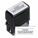Please Note Stamp – Self-Inking