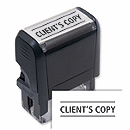 Client’s Copy Stamp – Self-Inking