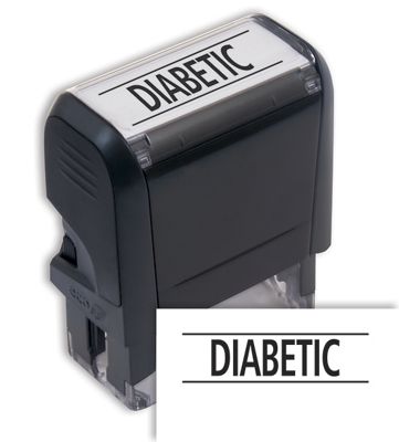 Diabetic Stamp - Self-Inking