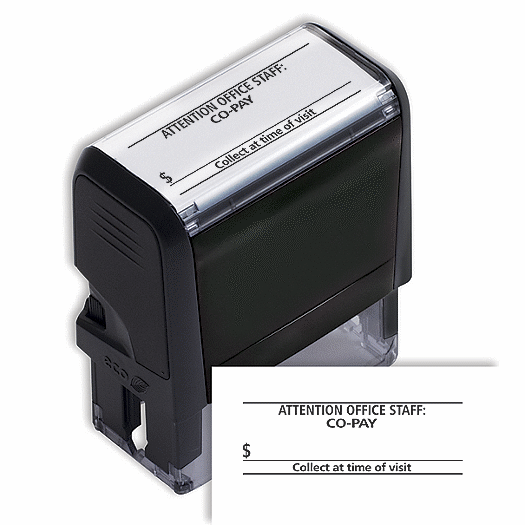 Co-Pay Stamp - Self-Inking