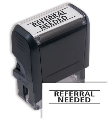 Referral Needed Stamp - Self-Inking