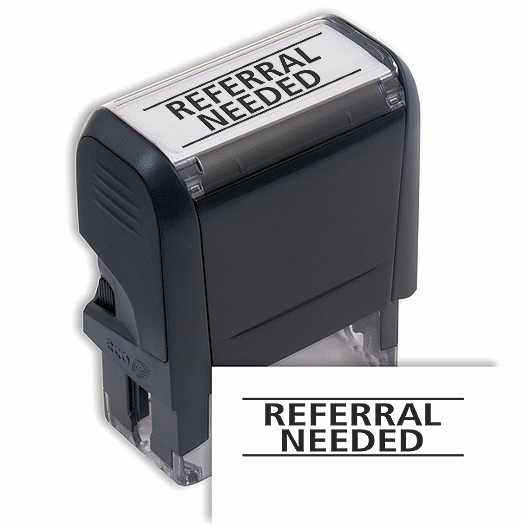 Referral Needed Stamp - Self-Inking