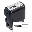 Shipped w/ Open Box Stamp - Self-Inking