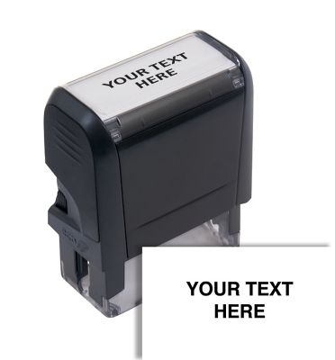 Design Your Own Stock Stamp, Small – Self-Inking