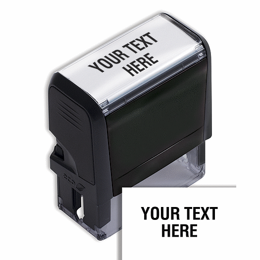 Design Your Own Stock Stamp, Medium - Self-Inking