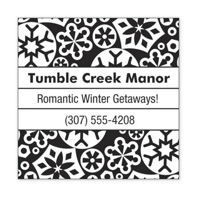 Snowflakes Design Insert