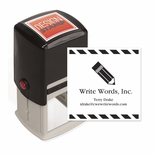 Directors Cut with Logo Design Stamp - Self-Inking