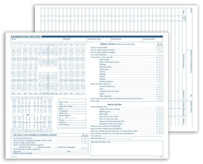 Dental Exam Record, Multi-Use