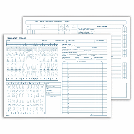 Dental Exam Record, General