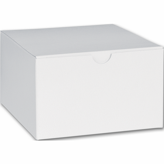 White One-Piece Gift Boxes, 5 x 5 x 3 - Office and Business Supplies Online - Ipayo.com
