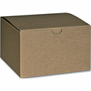 5 x 5 x 3 Kraft One-Piece Gift Boxes, 5 x 5 x 3