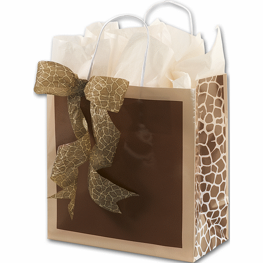 Kraft Giraffe Gone Wild Shoppers, 10 x 5 x 10 1/2 - Office and Business Supplies Online - Ipayo.com