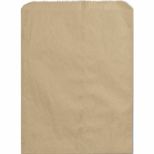 Kraft Paper Merchandise Bags, 8 1/2 x 11 - Office and Business Supplies Online - Ipayo.com