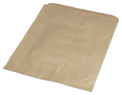 Kraft Paper Merchandise Bags, 6 1/4 x 9 1/4