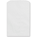 White Paper Merchandise Bags, 6 1/4 x 9 1/4