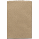 These solid color Paper Merchandise Bags are the economical way to package lightweight merchandise. 12  W x 2 3/4  D x 18  H 500 bags per case. Bags are made from 35# Kraft paper.
