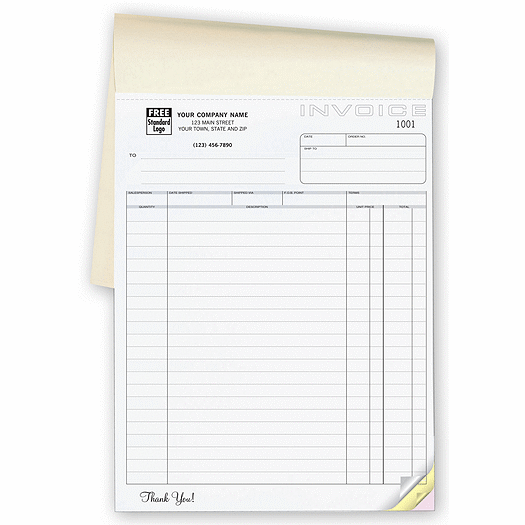 Shipping Invoices - Large Classic Booked