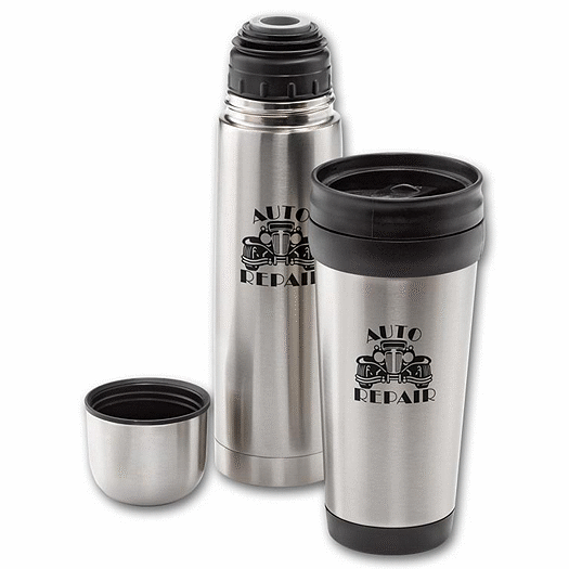 Stainless Thermos and Tumbler Set - Office and Business Supplies Online - Ipayo.com